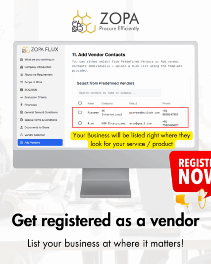 Vendor Registration